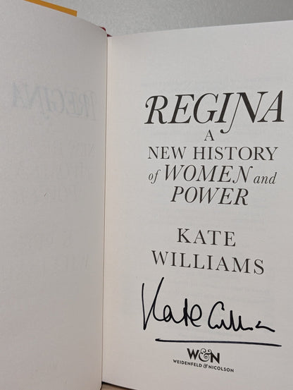 Regina by Kate Williams (Signed First Edition) - Fialta Books