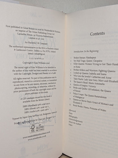 Regina by Kate Williams (Signed First Edition with sprayed edges) - Fialta Books