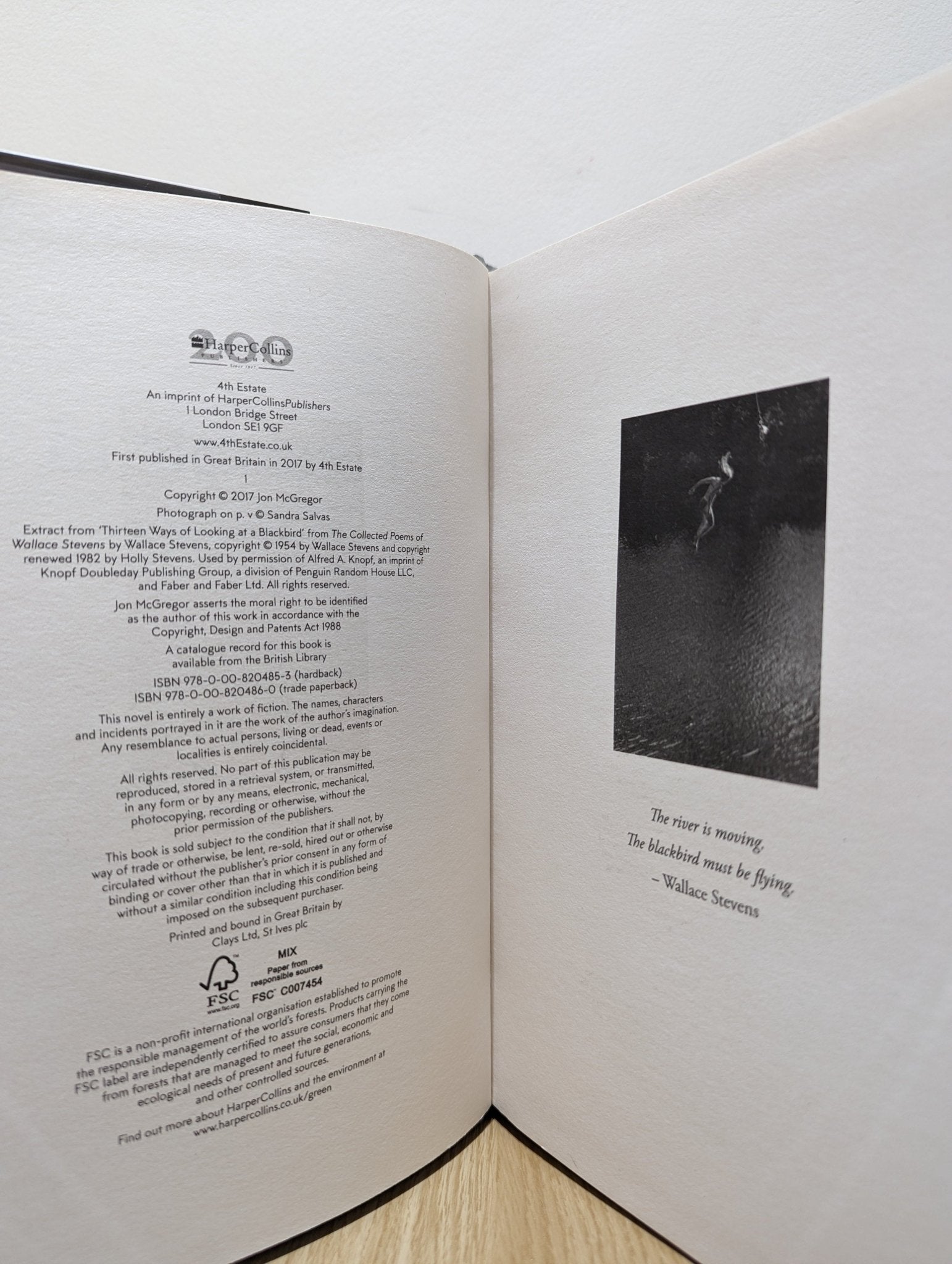 Reservoir 13 by Jon McGregor (Signed First Edition) - Fialta Books