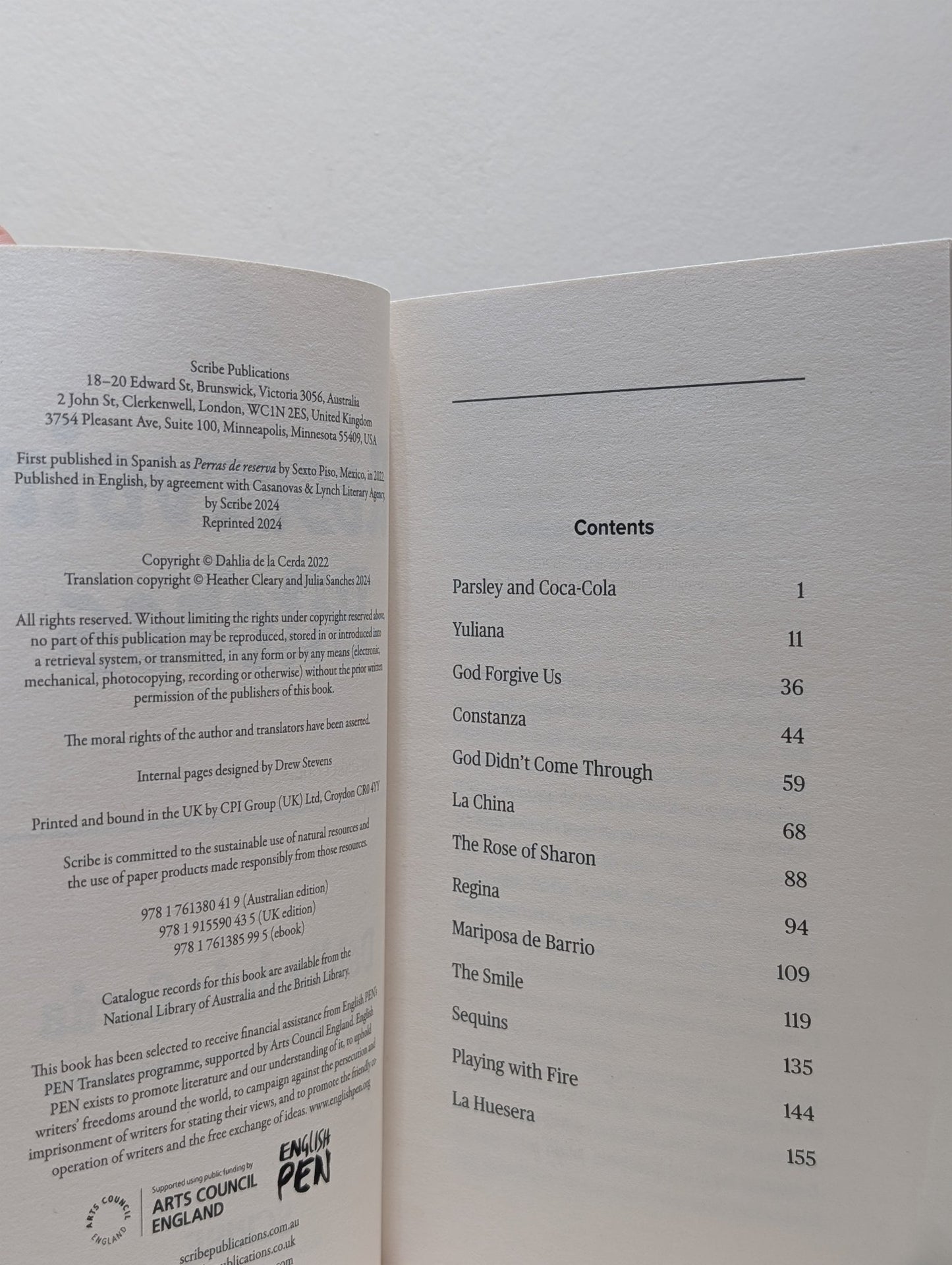 Reservoir Bitches by Dahlia De La Cerda - Fialta Books