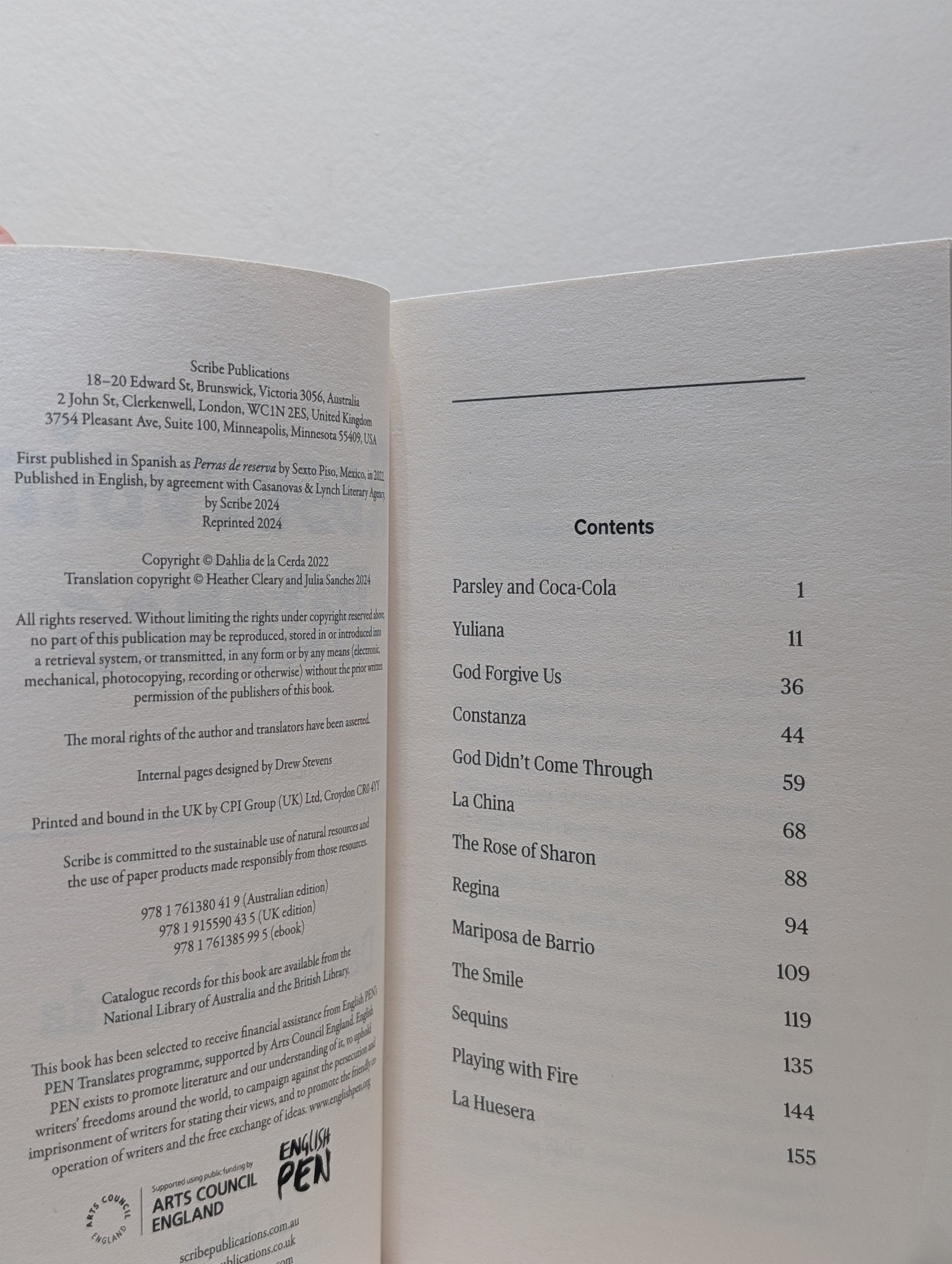 Reservoir Bitches by Dahlia De La Cerda - Fialta Books