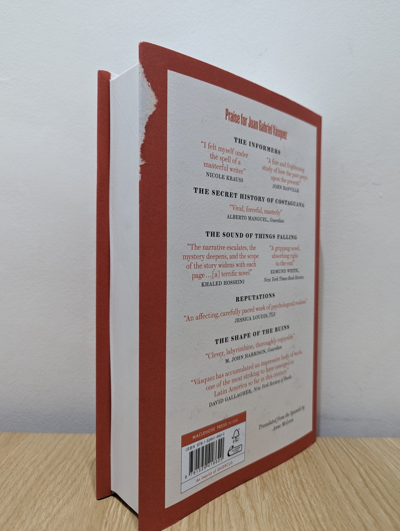 Retrospective by Juan Gabriel Vásquez (Signed First Edition) - Fialta Books