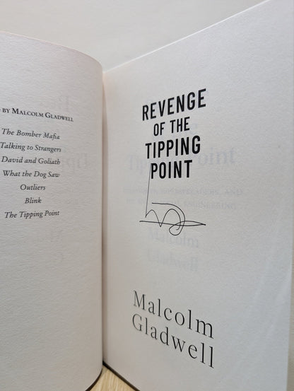 Revenge of the Tipping Point by Malcolm Gladwell (Signed First Edition) - Fialta Books