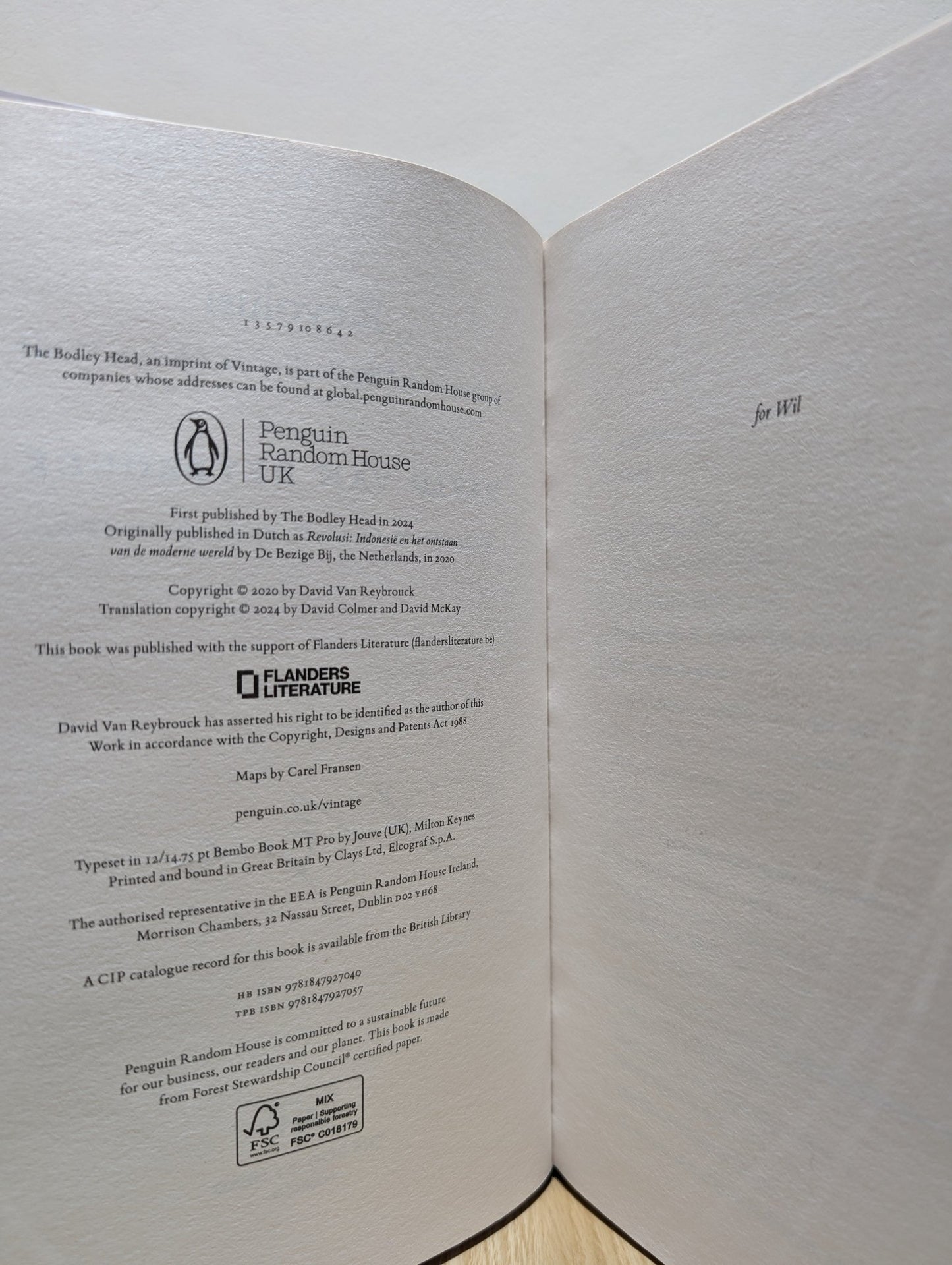 Revolusi by David Van Reybrouck (Signed First Edition) - Fialta Books