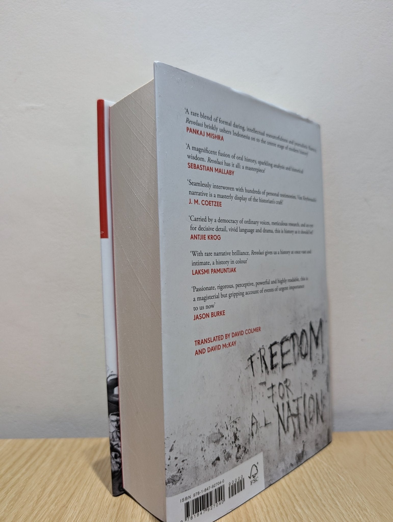 Revolusi by David Van Reybrouck (Signed First Edition) - Fialta Books