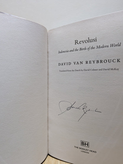 Revolusi by David Van Reybrouck (Signed First Edition) - Fialta Books