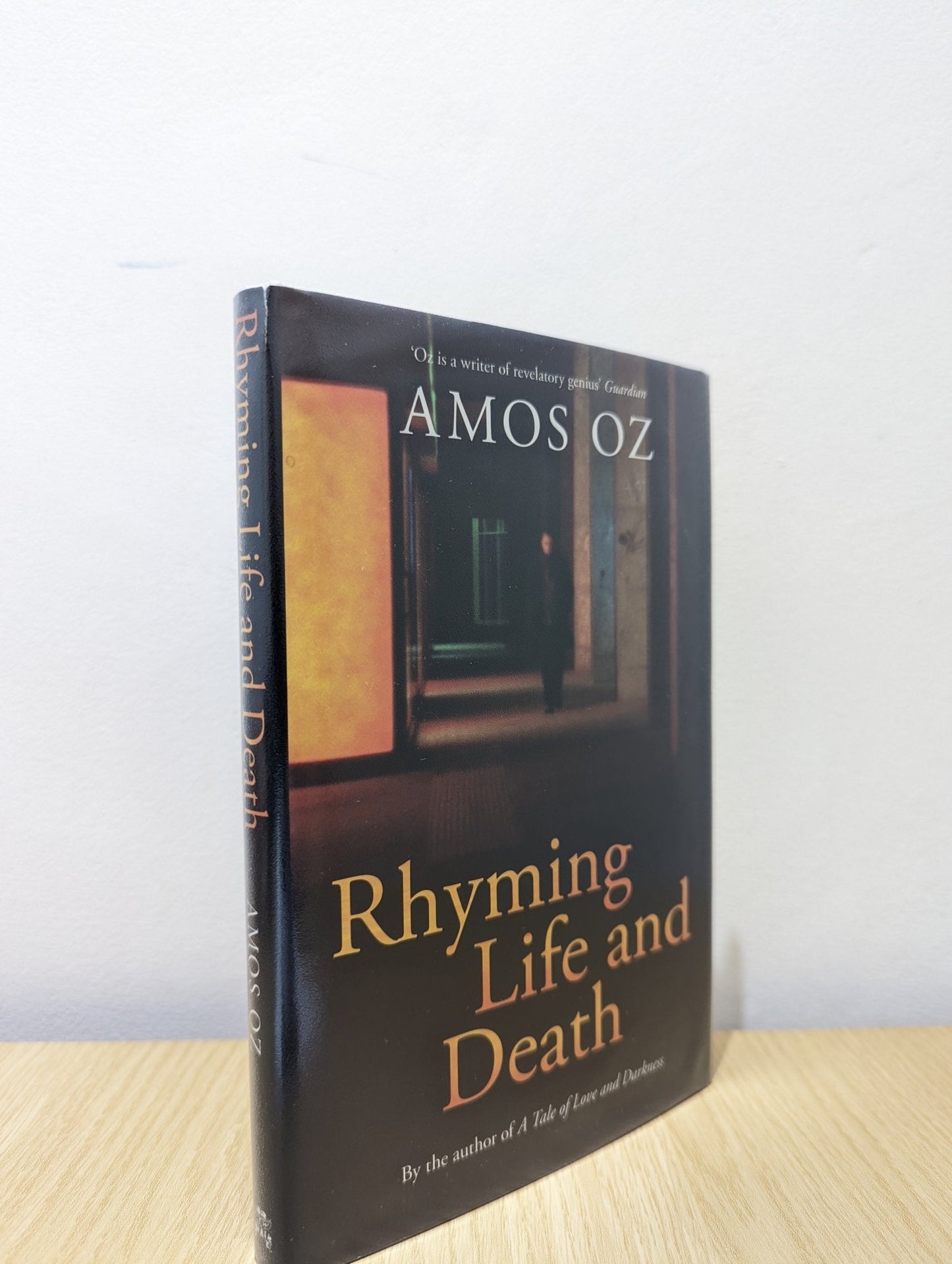 Rhyming Life and Death by Amos Oz (Signed First Edition) - Fialta Books