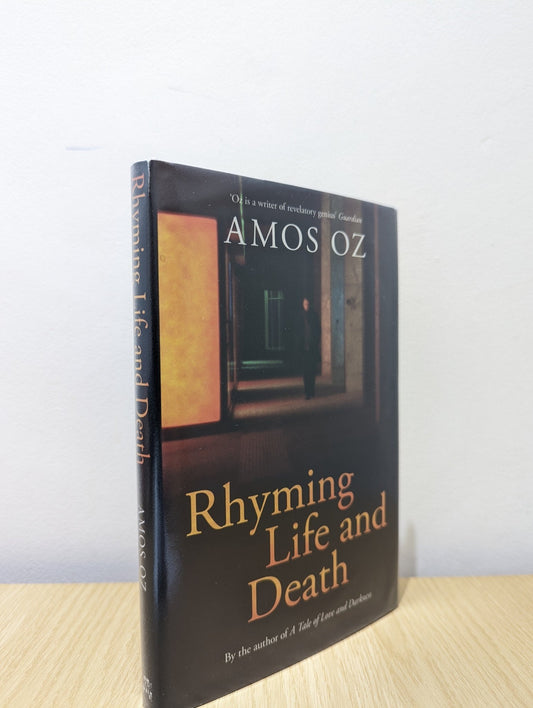 Rhyming Life and Death by Amos Oz (Signed First Edition) - Fialta Books