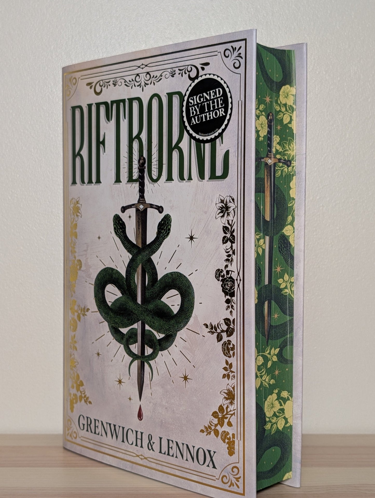 Riftborne by Grenwich and Lennox (Signed First Edition with sprayed edges) - Fialta Books