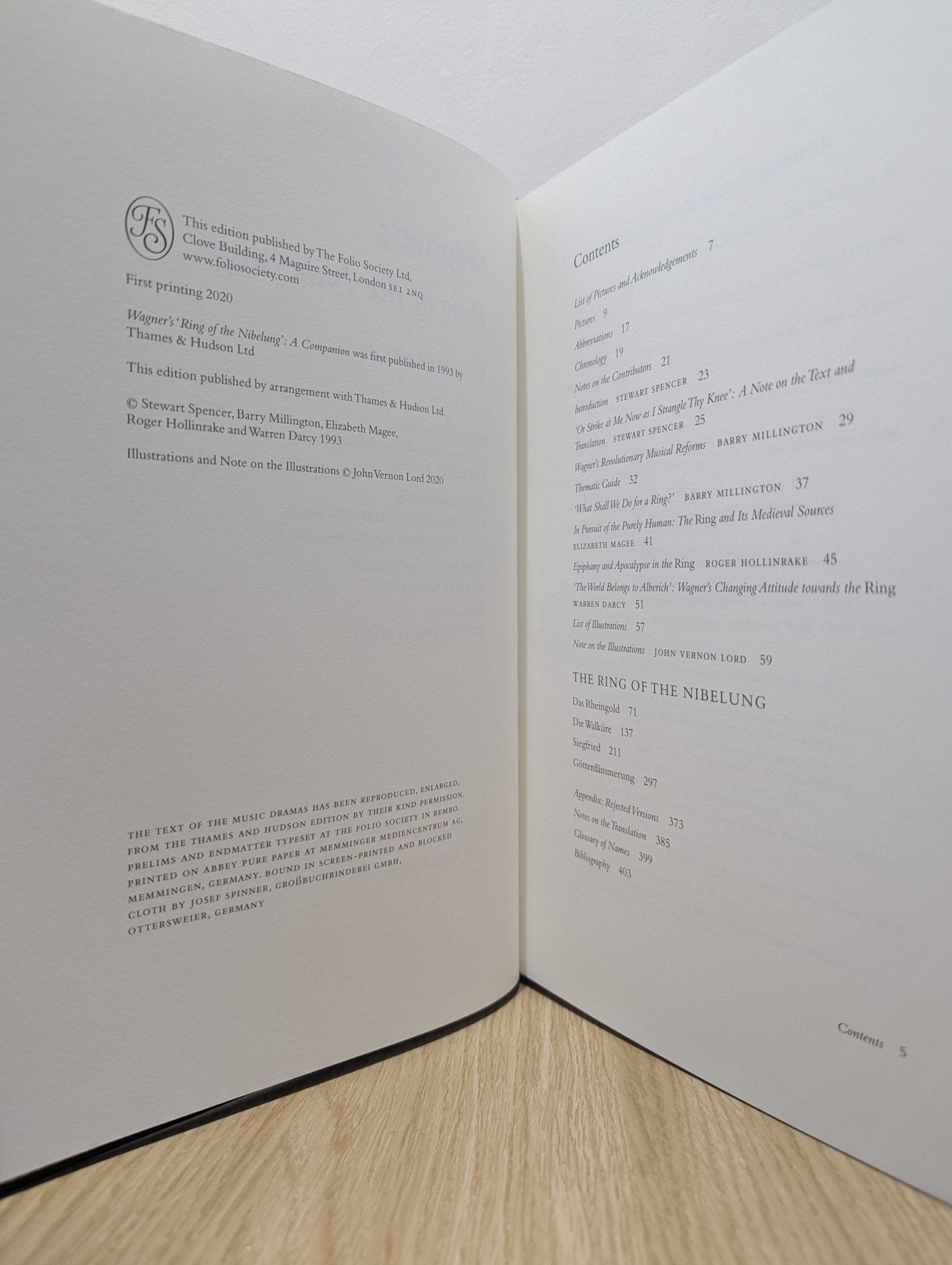 Ring of the Nibelung by Richard Wagner (Folio Edition) - Fialta Books