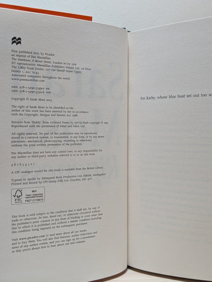 Ripeness by Sarah Moss (Signed First Edition) - Fialta Books