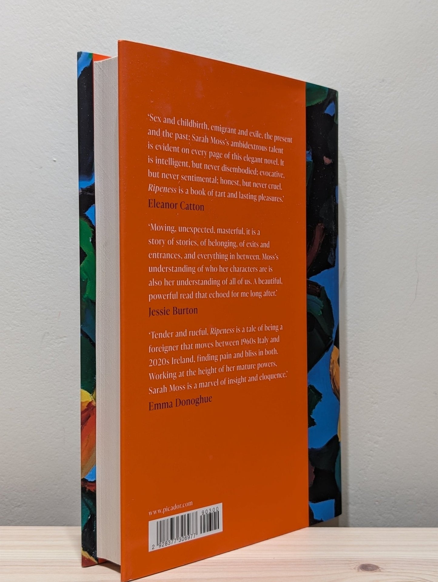 Ripeness by Sarah Moss (Signed First Edition) - Fialta Books