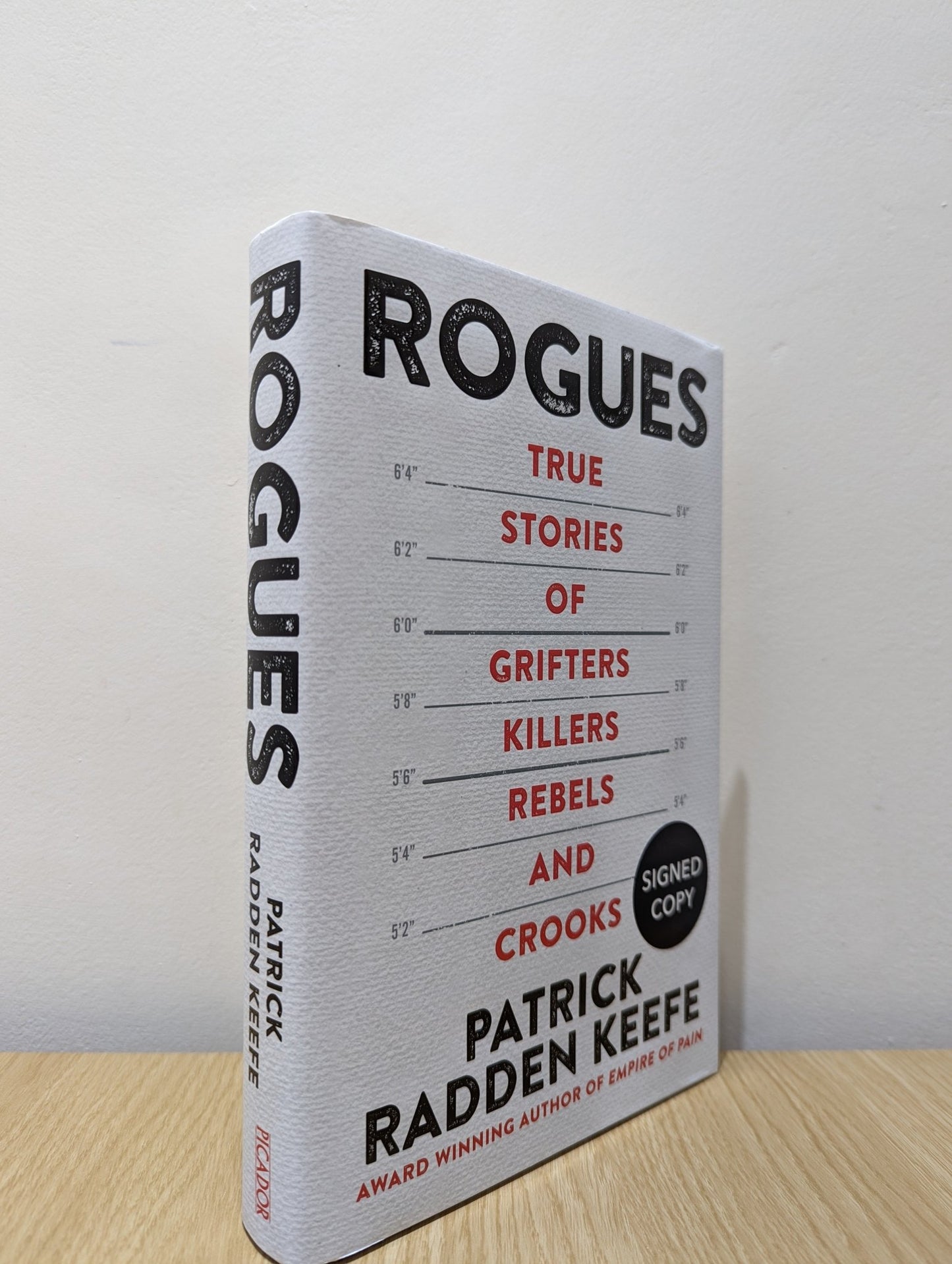 Rogues by Patrick Radden Keefe (Signed First Edition) - Fialta Books