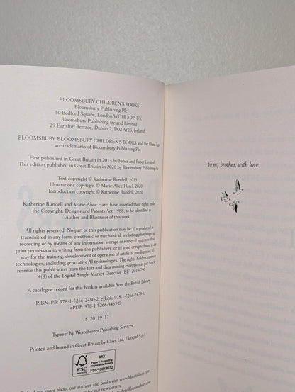 Rooftoppers by Katherine Rundell (Signed Paperback Edition) - Fialta Books