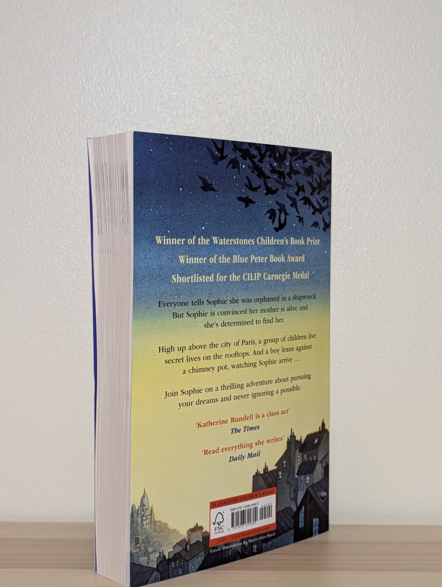 Rooftoppers by Katherine Rundell (Signed Paperback Edition) - Fialta Books