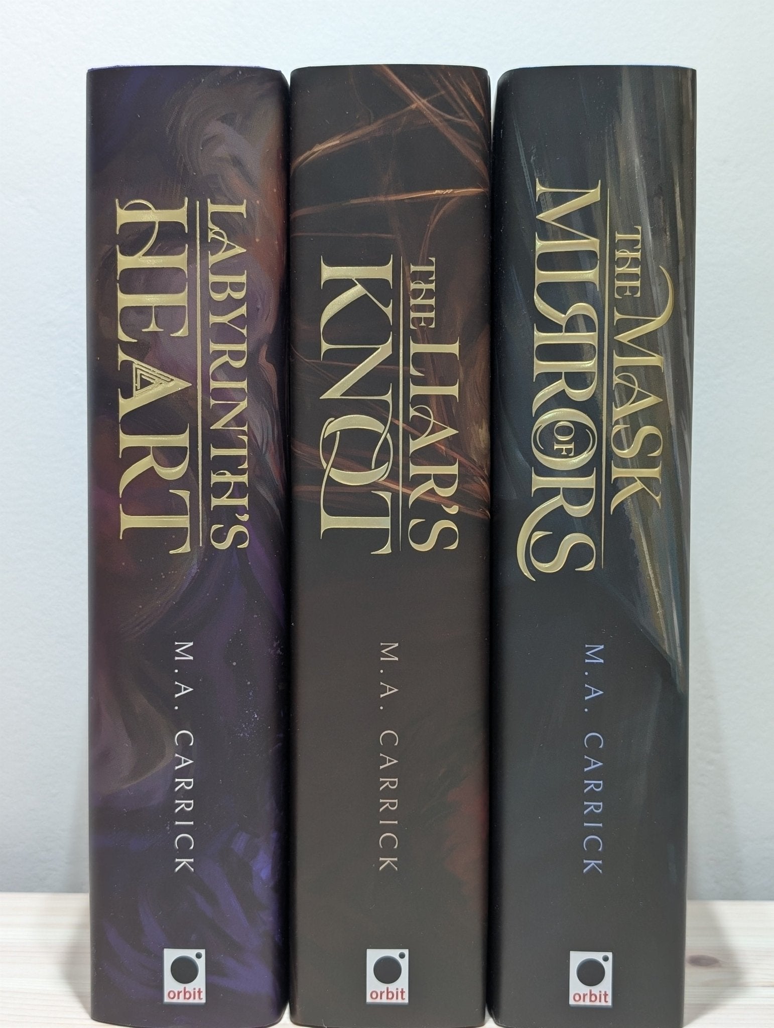 Rook & Rose Series by M.A. Carrick (Special Edition with sprayed edges) - Fialta Books