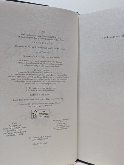 Rook & Rose Series: The Mask of Mirrors; The Liar's Knot; Labyrinth's Heart by M.A. Carrick (Signed with sprayed edges) - Fialta Books