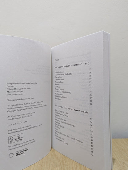 Rookie: Selected Poems by Caroline Bird (Signed First Edition) - Fialta Books