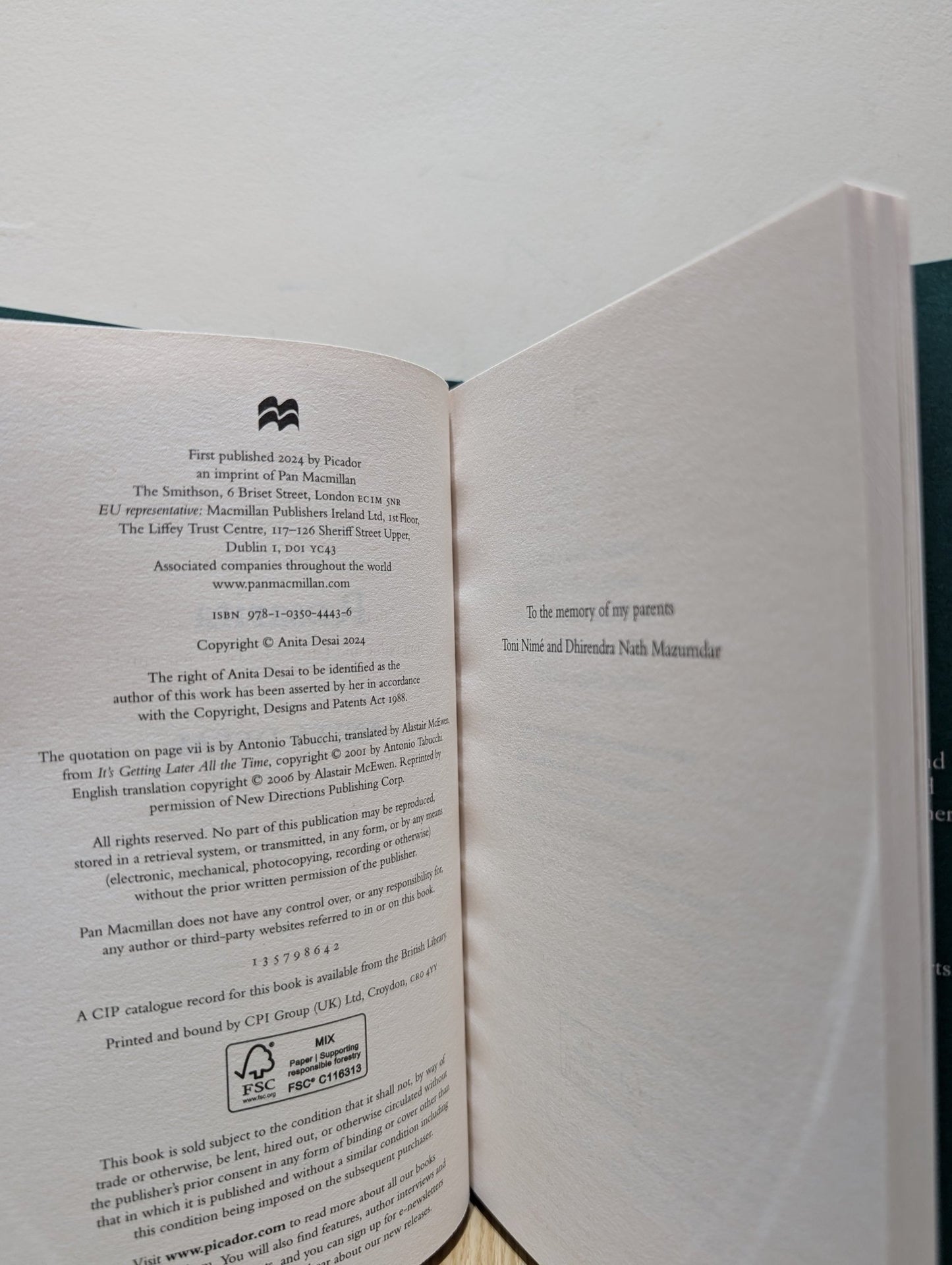 Rosarita by Anita Desai (Signed First Edition) - Fialta Books