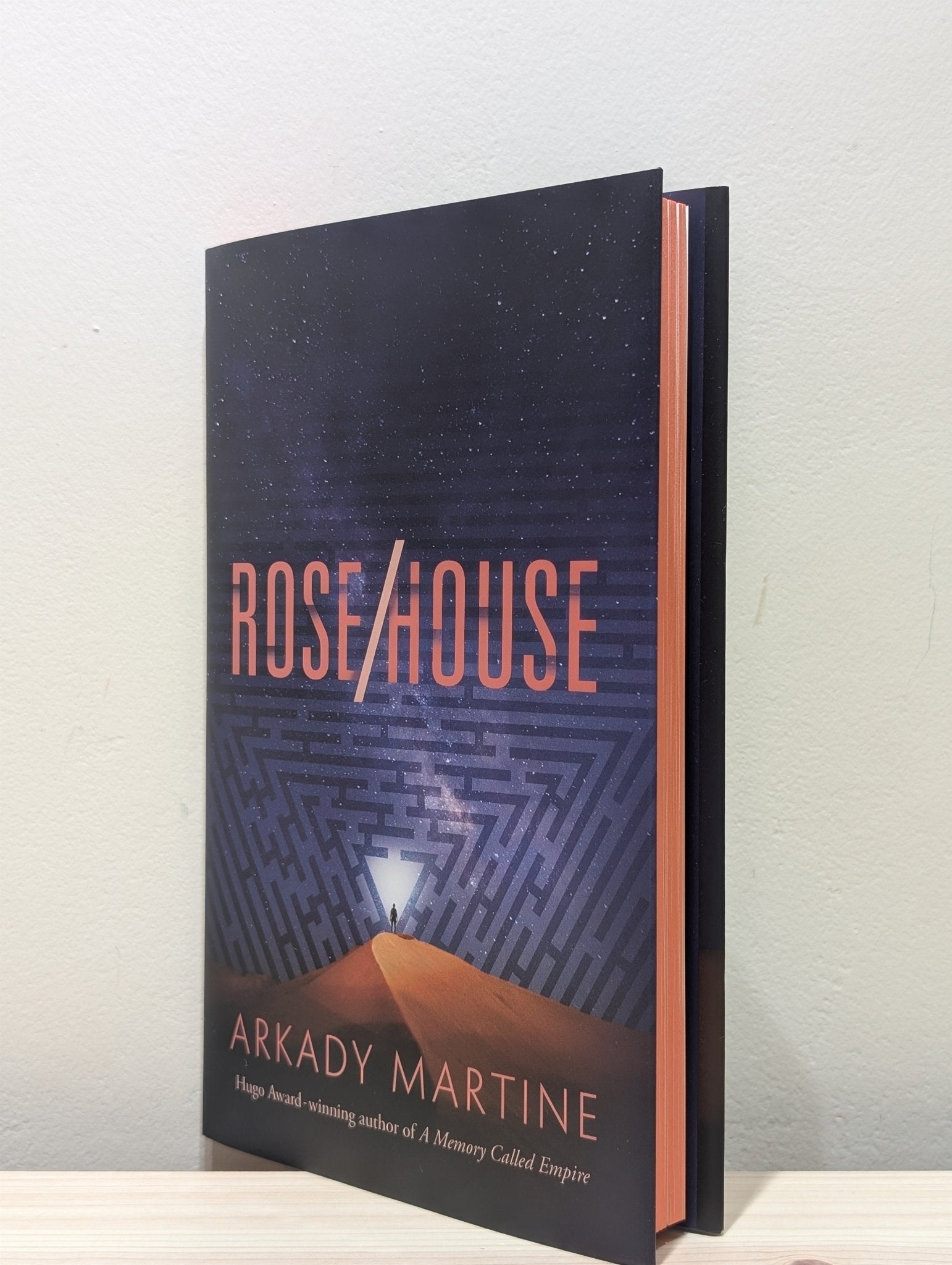 Rose / House by Arkady Martine (Signed First Edition with sprayed edges) - Fialta Books