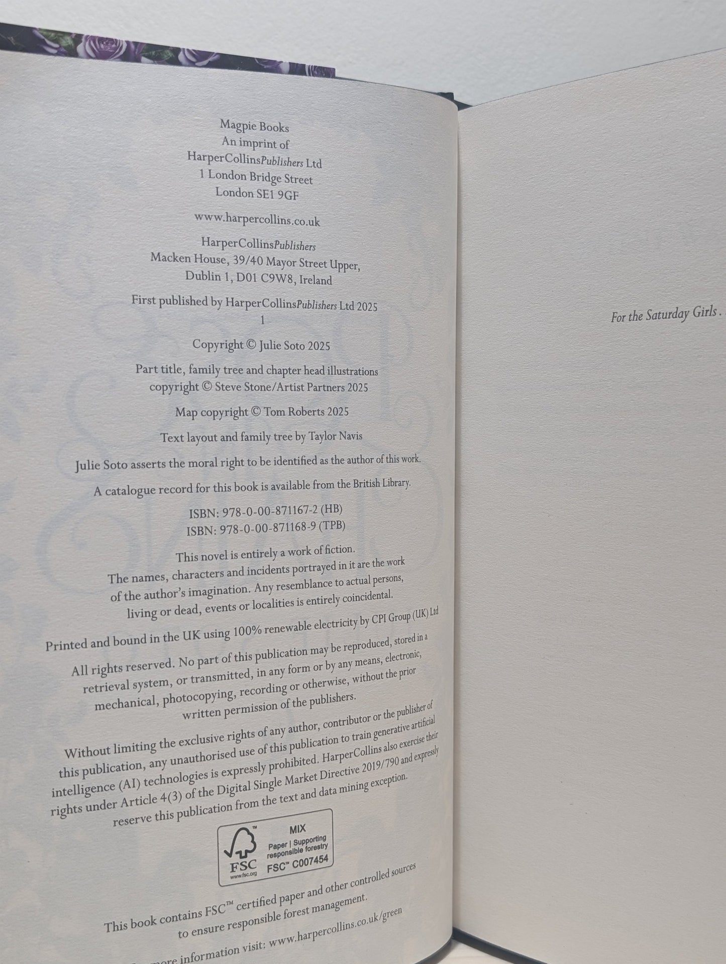 Rose in Chains by Julie Soto (First Edition with sprayed edges) - Fialta Books