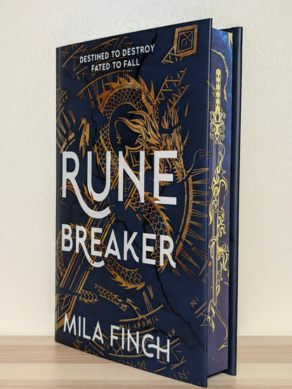 Runebreaker by Mila Finch (First Edition with sprayed edges) - Fialta Books