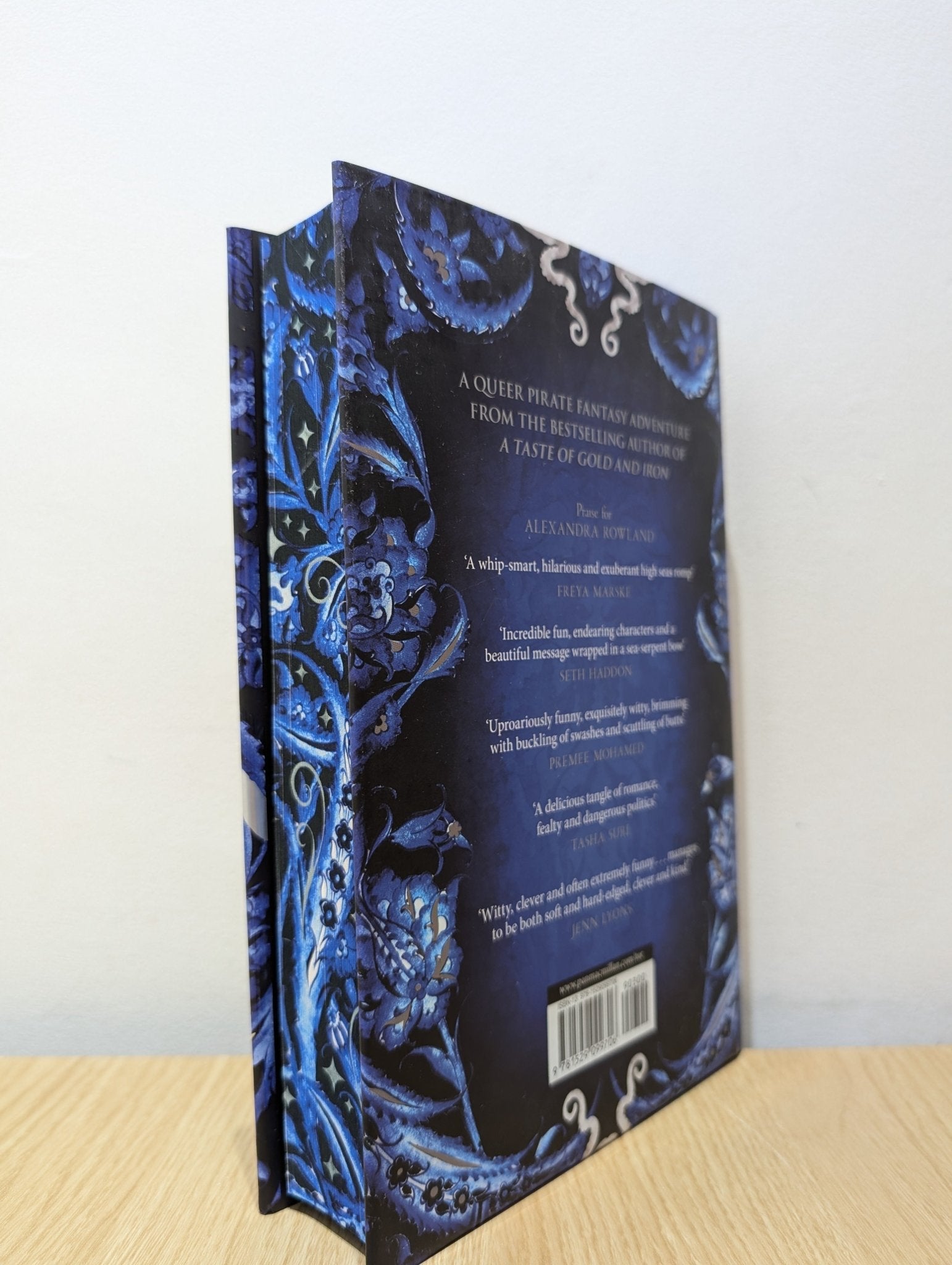 Running Close to the Wind by Alexandra Rowland (Signed First Edition with sprayed edges) - Fialta Books