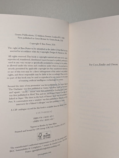 Sail Away Land by Ben Pester (Signed First Edition) - Fialta Books