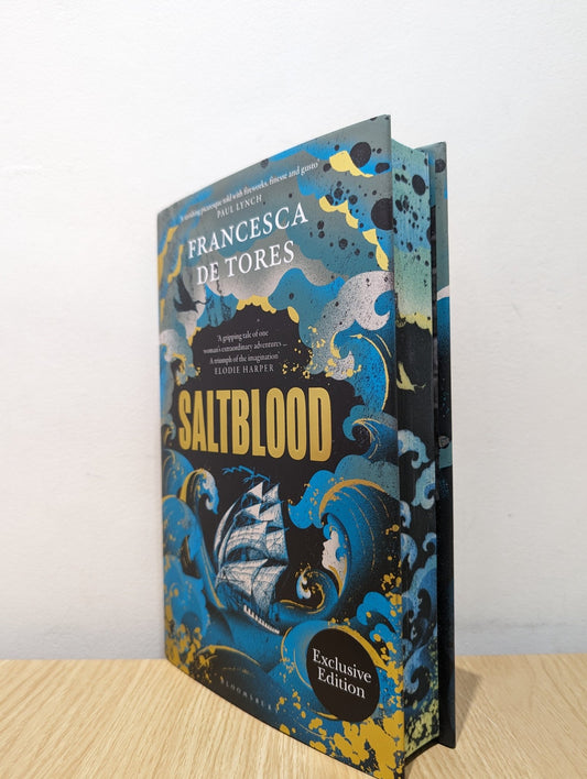Saltblood by Francesca De Tores (First Edition with sprayed edges) - Fialta Books