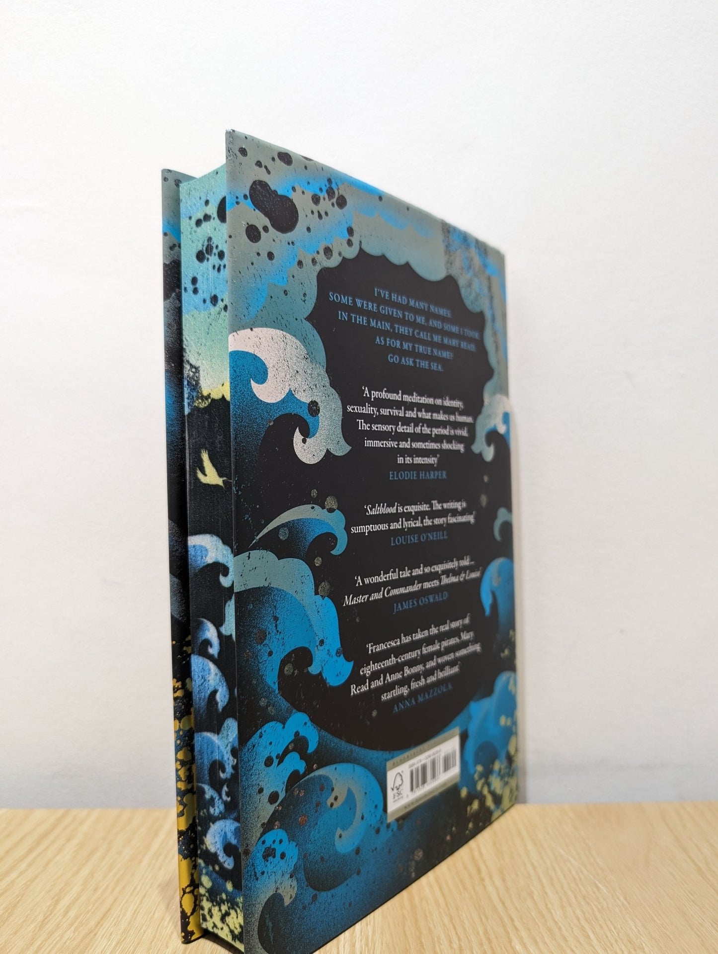 Saltblood by Francesca De Tores (First Edition with sprayed edges) - Fialta Books