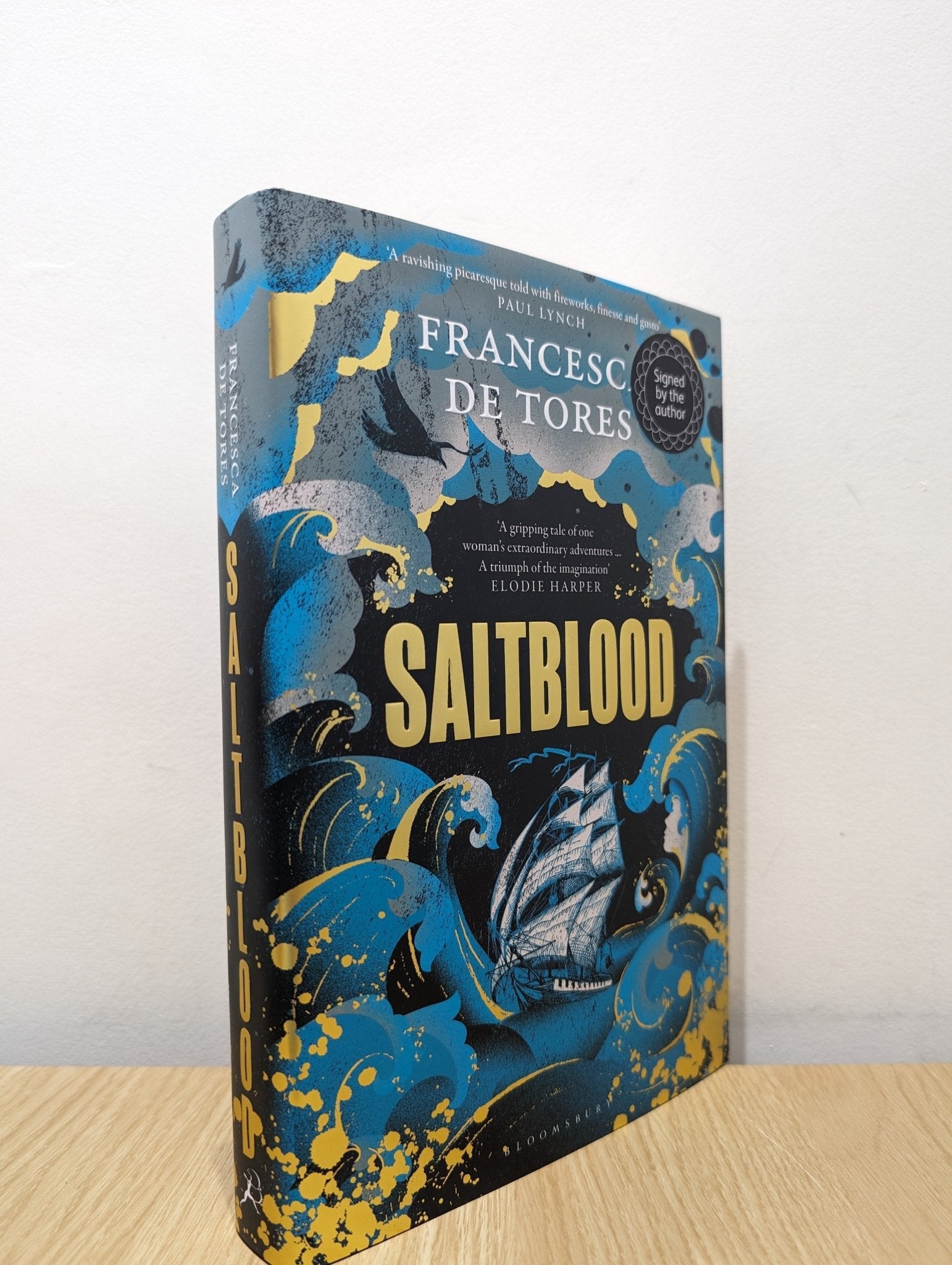 Saltblood by Francesca De Tores (Signed First Edition) - Fialta Books