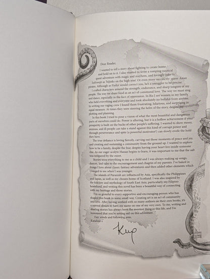 Saltswept by Katalina Watt (Special Edition with sprayed edges) - Fialta Books
