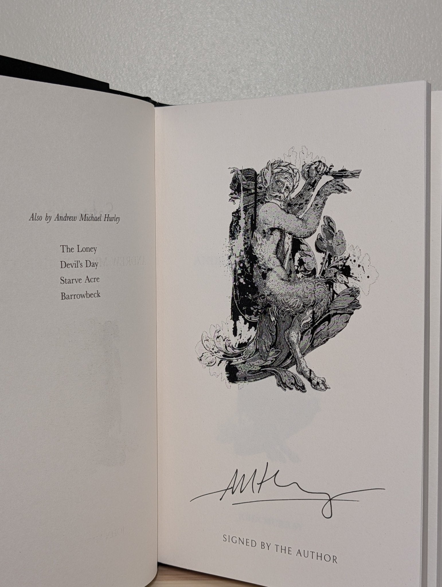 Saltwash by Andrew Michael Hurley (Signed First Edition) - Fialta Books