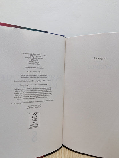 Sanderson's Isle by James Clarke (First Edition) - Fialta Books