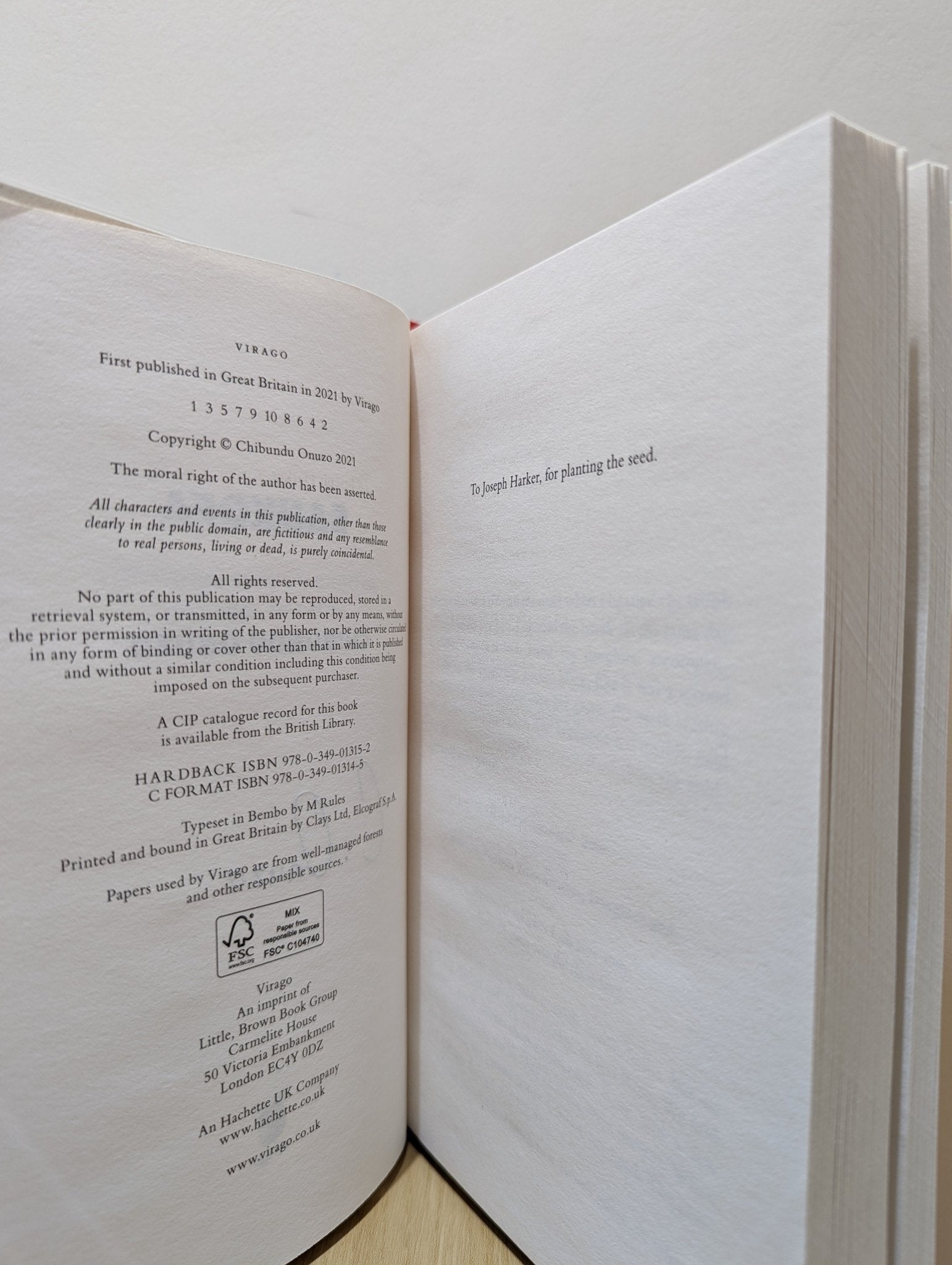 Sankofa by Chibundu Onuzo (Signed First Edition) - Fialta Books