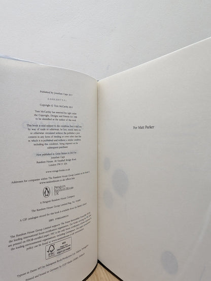 Satin Island by Tom McCarthy (First Edition) - Fialta Books