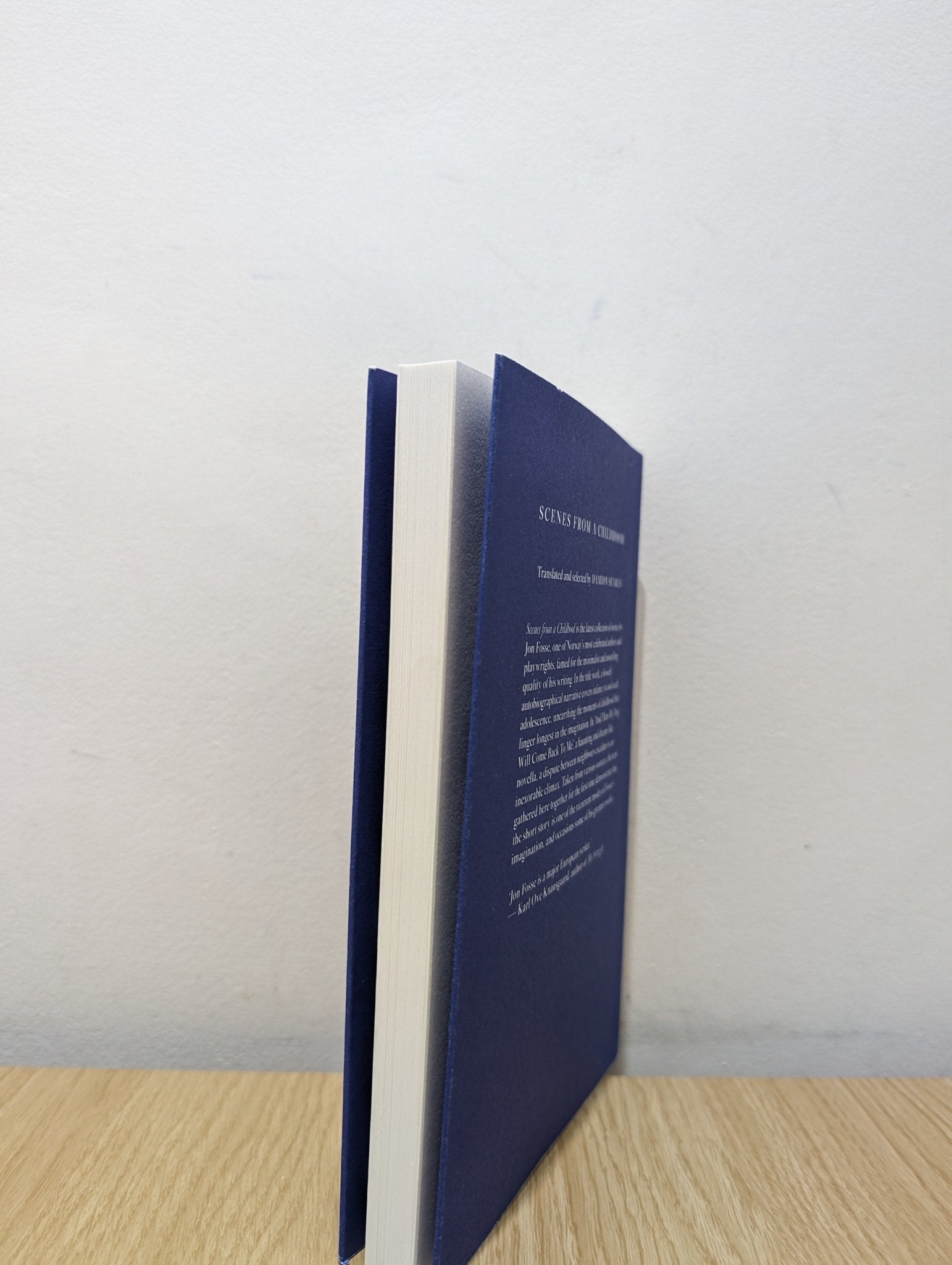 Scenes from a Childhood by Jon Fosse (Signed Bookplate) - Fialta Books