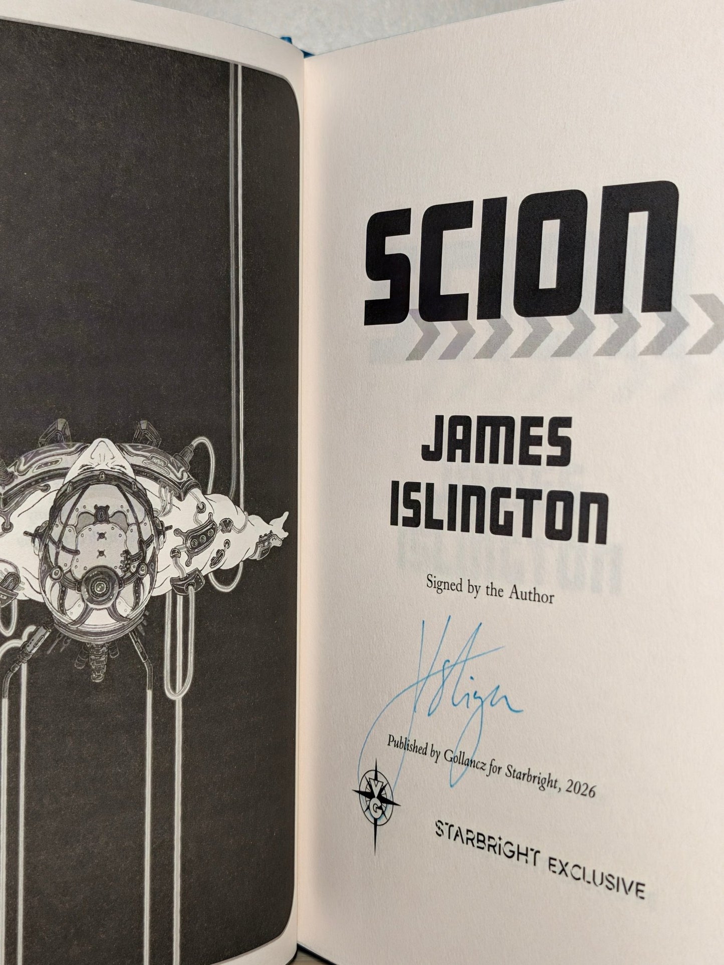 Scion by James Islington (Signed Special Edition with sprayed edges) - Fialta Books