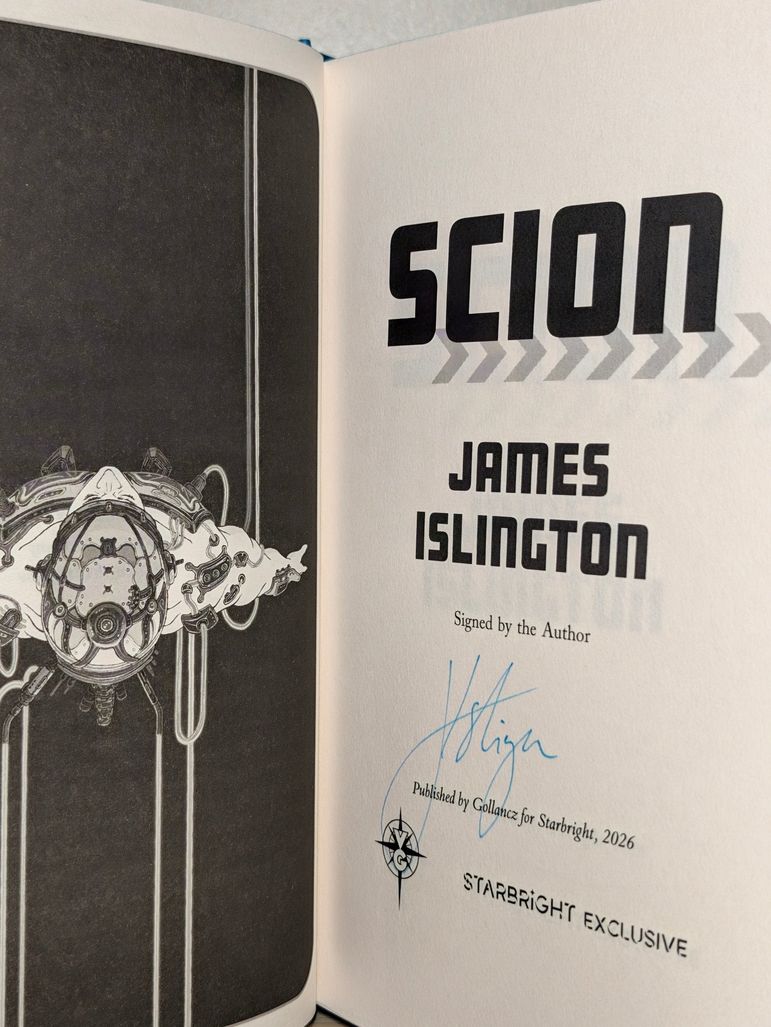 Scion by James Islington (Signed Special Edition with sprayed edges) - Fialta Books