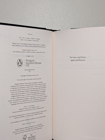 Seascraper by Benjamin Wood (Signed Dated Located First Edition) - Fialta Books