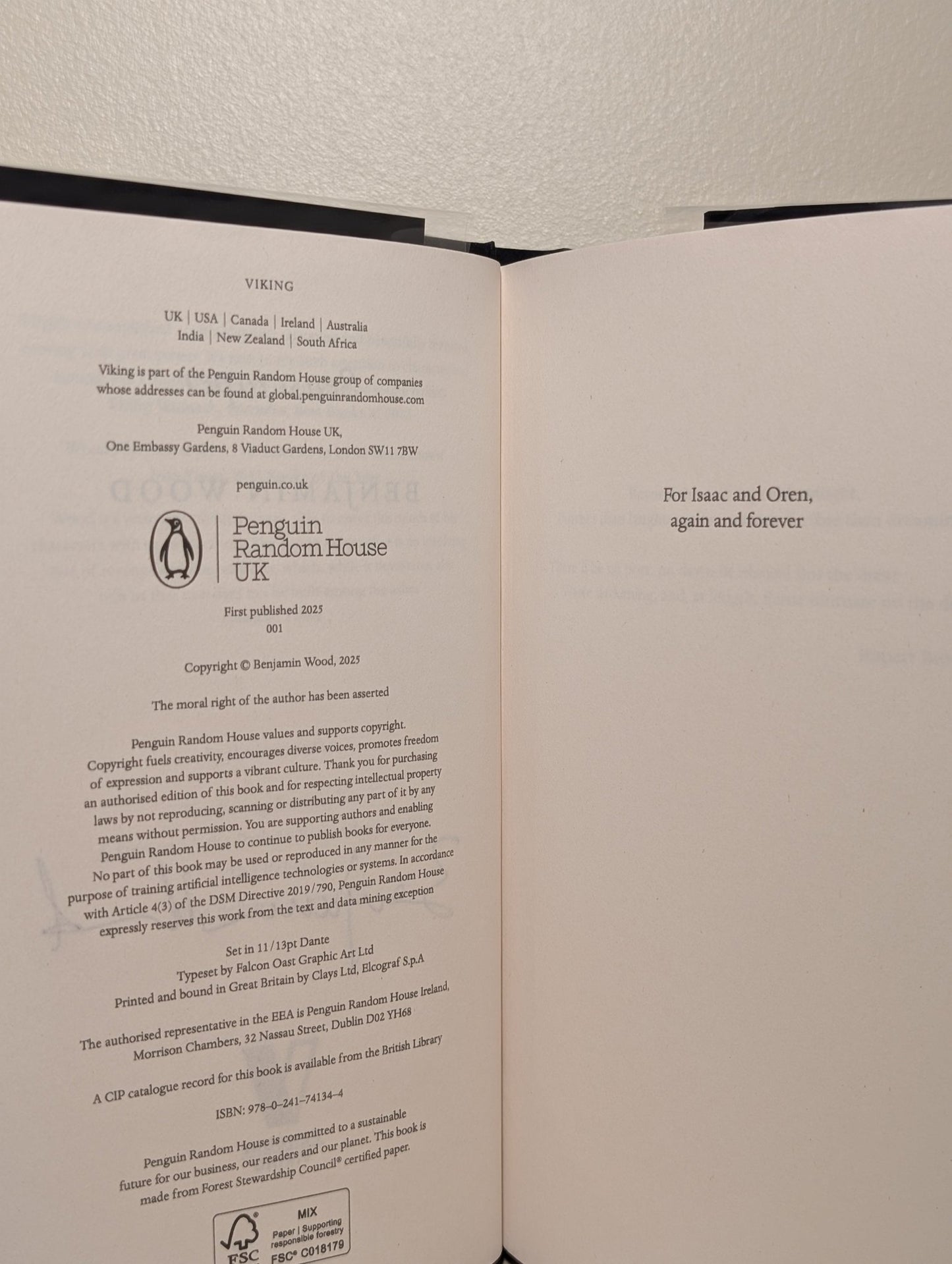 Seascraper by Benjamin Wood (Signed First Edition) - Fialta Books