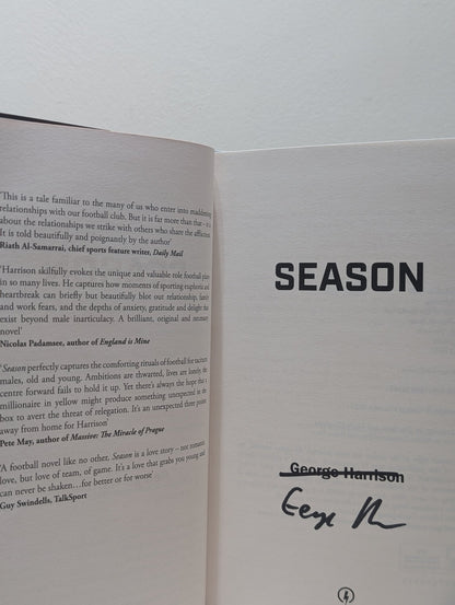 Season by George Harrison (Signed First Edition) - Fialta Books