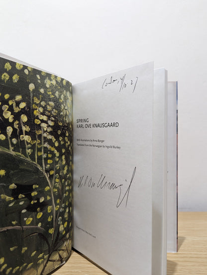 Seasons Quartet: Spring, Summer, Autumn, Winter by Karl Ove Knausgaard (Signed Dated Located Set) - Fialta Books