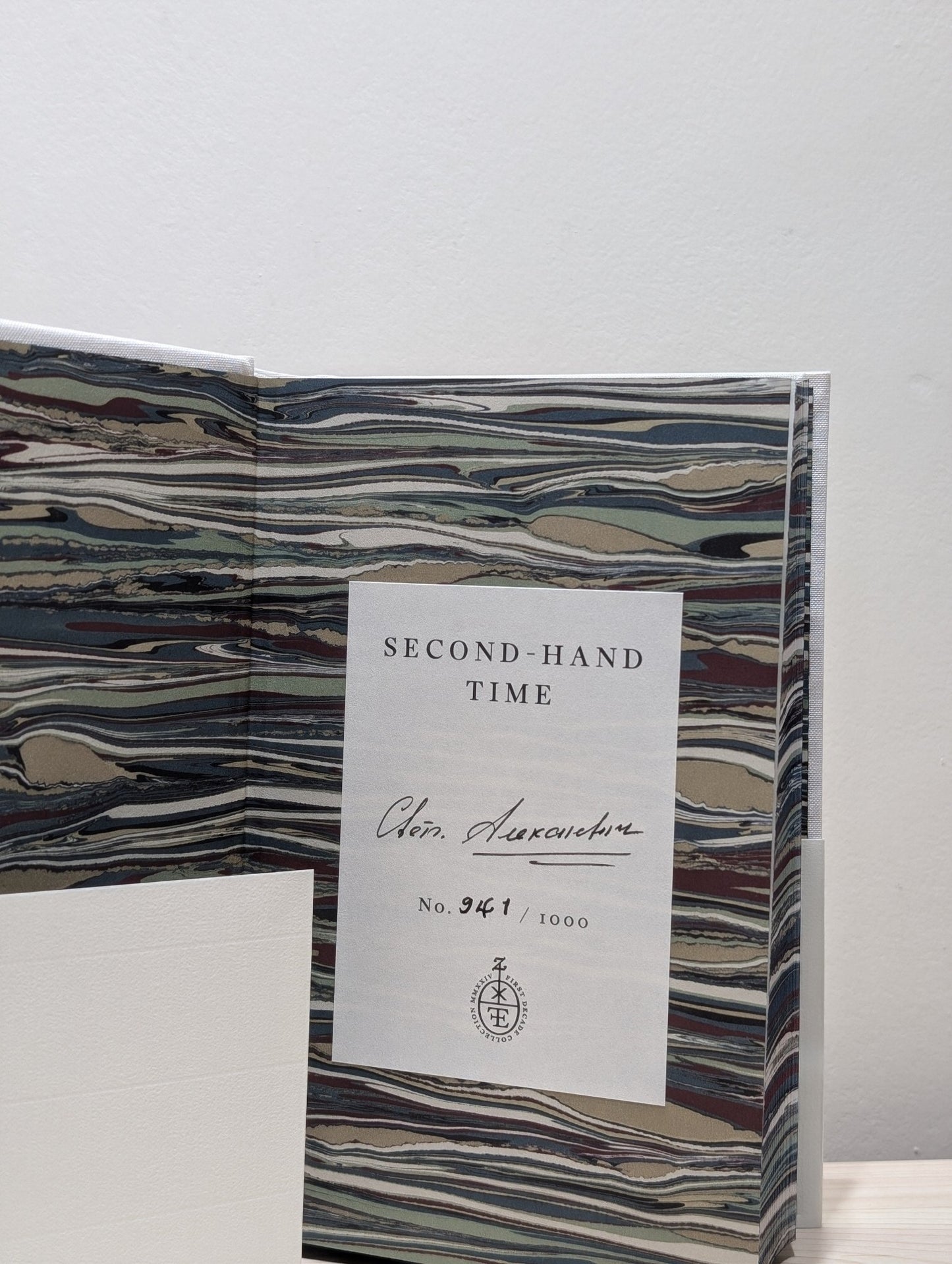 Second - hand Time by Svetlana Alexievich (Signed Numbered Edition with sprayed edges) - Fialta Books