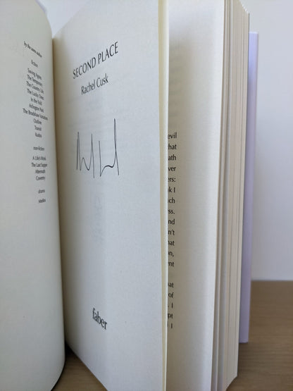 Second Place by Rachel Cusk (Signed First Edition) - Fialta Books