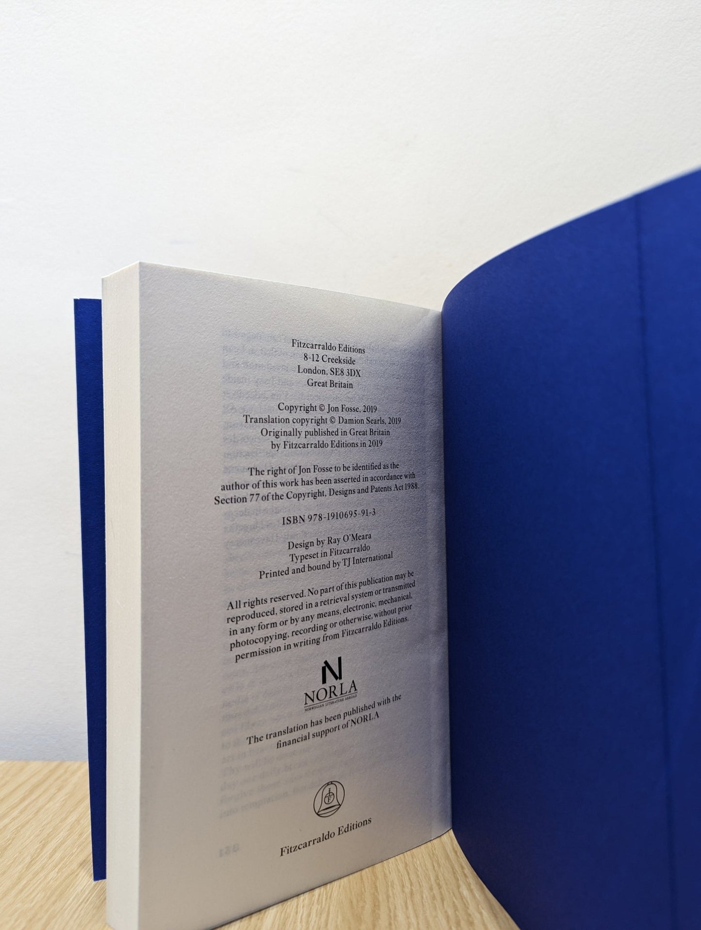 Septology I - VII by Jon Fosse (Signed Bookplate) - Fialta Books