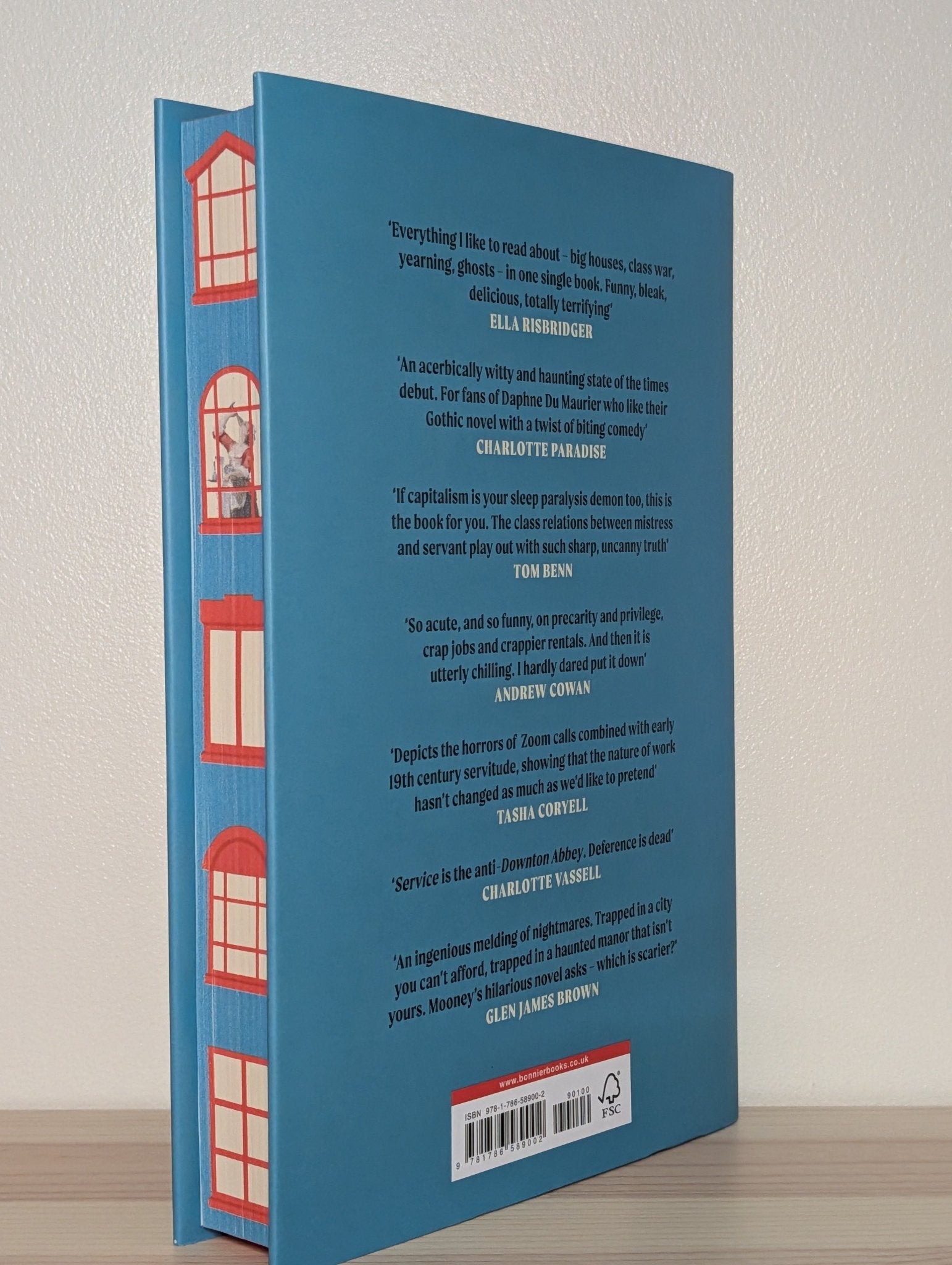 Service by Lauren Mooney (Signed First Edition with sprayed edges) - Fialta Books