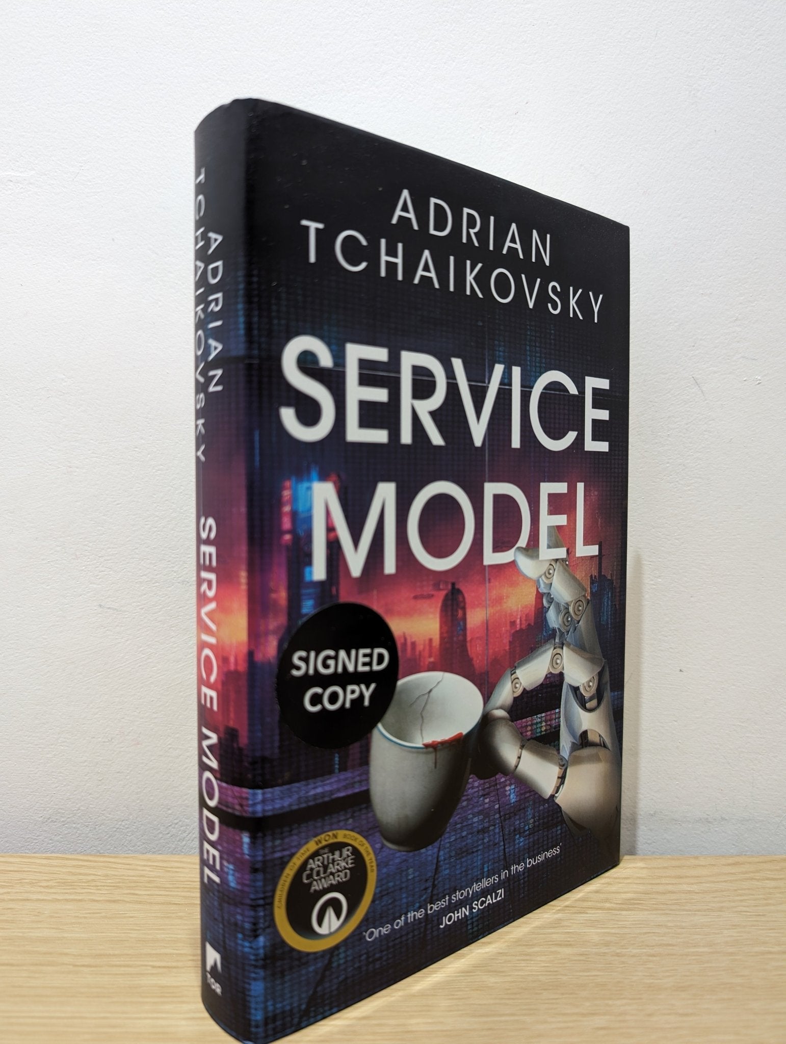 Service Model by Adrian Tchaikovsky (Signed First Edition) – Fialta Books