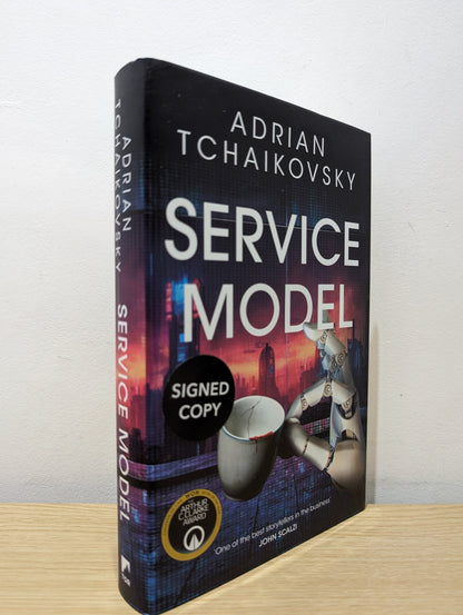 Service Model by Adrian Tchaikovsky (Signed First Edition) - Fialta Books