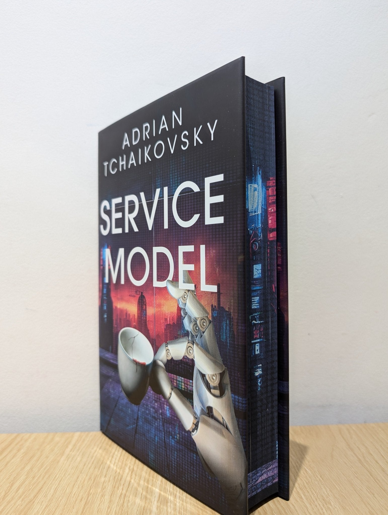 Service Model by Adrian Tchaikovsky (Signed First Edition with sprayed ...